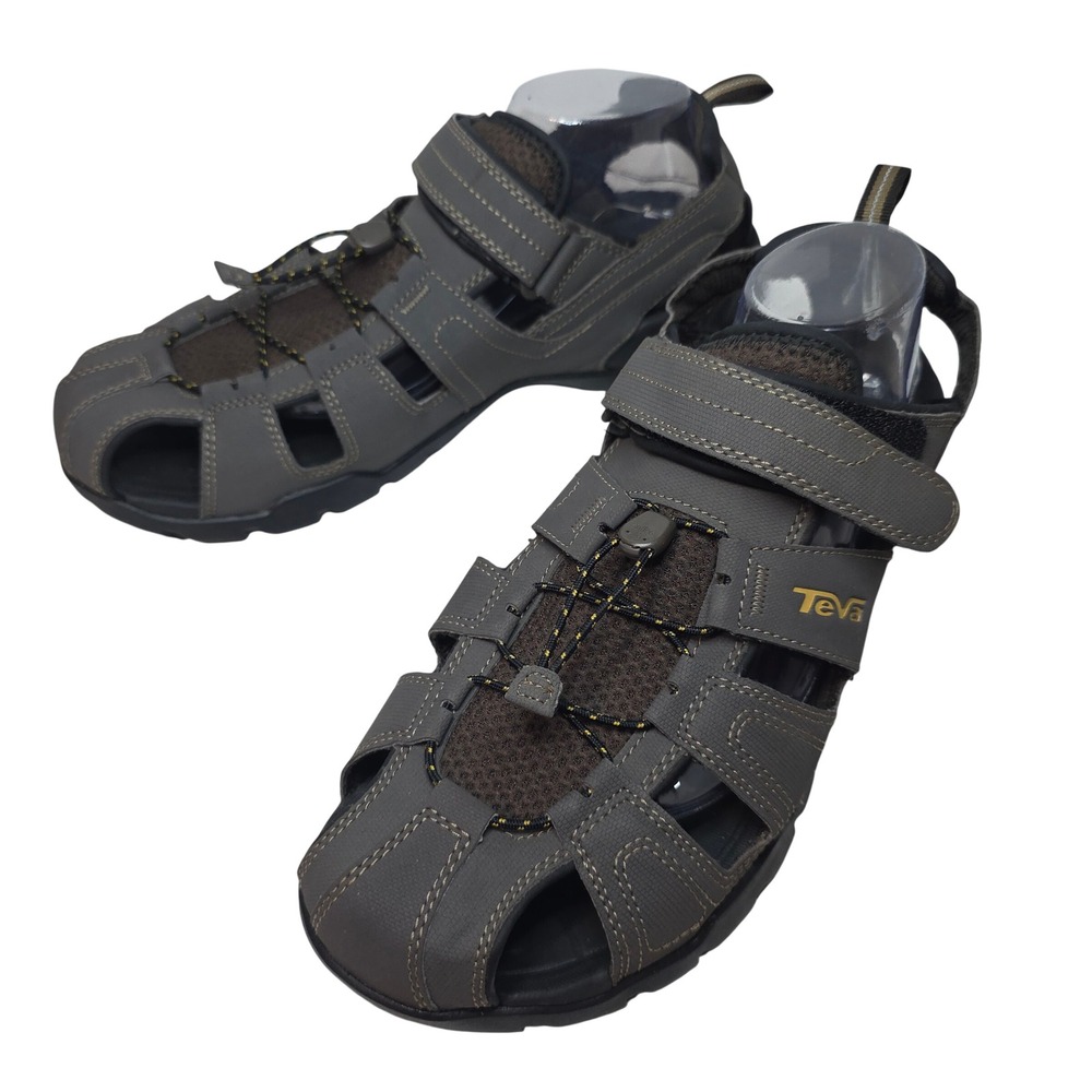 Teva Men's Sandals Size 13 Dark Grey Water Ready Sport Outdoor‎ ActiveHiking Fun